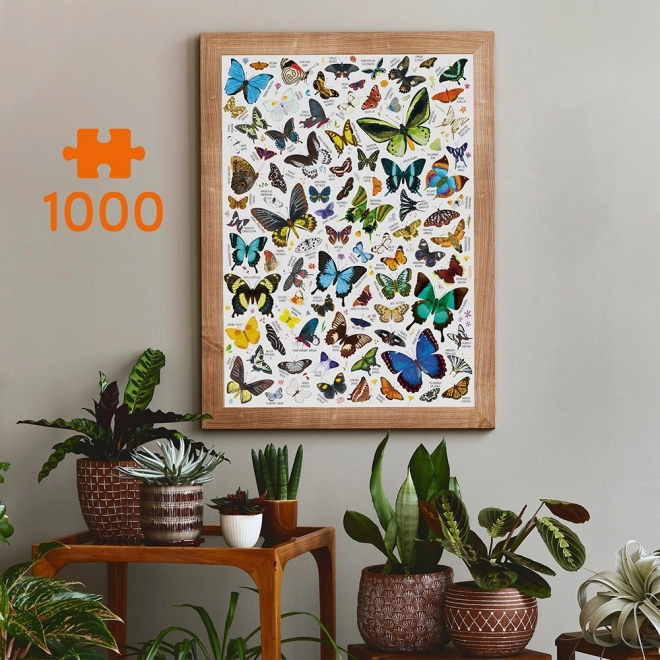 Puzzle Puzzlove Schmetterlinge 1000 Teile
