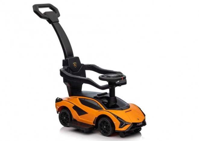 Rutscher mit Schiebestange Lamborghini Orange