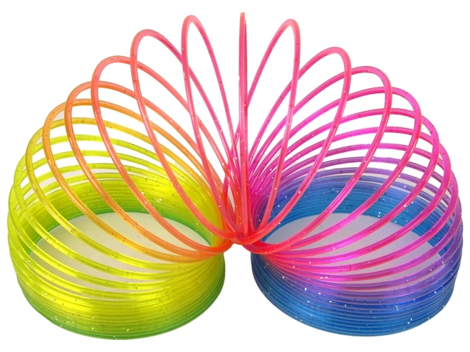 Zauberhaft verrückte Regenbogen-Brokatfeder Frühling