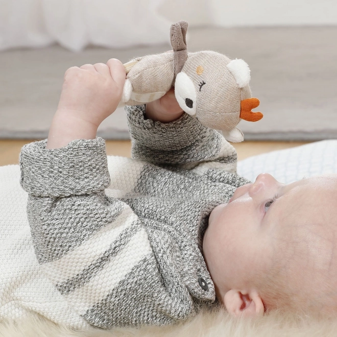 Kuscheltier Bär mit Holzgriff von FehnNatur