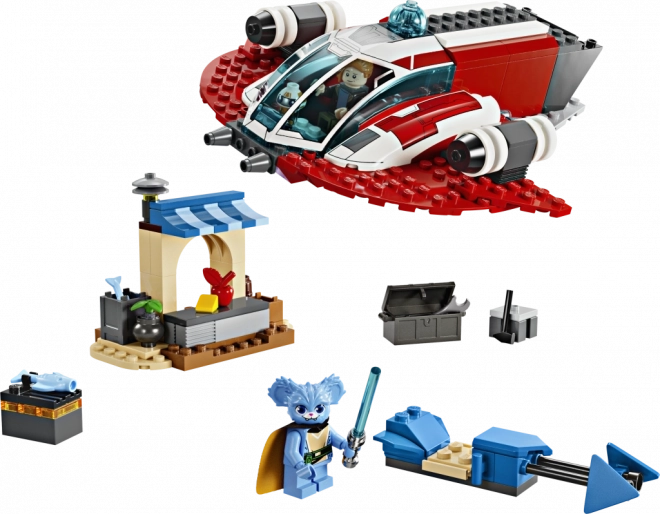 LEGO Star Wars Rudiger Young Jedi Abenteuer Schiff Set