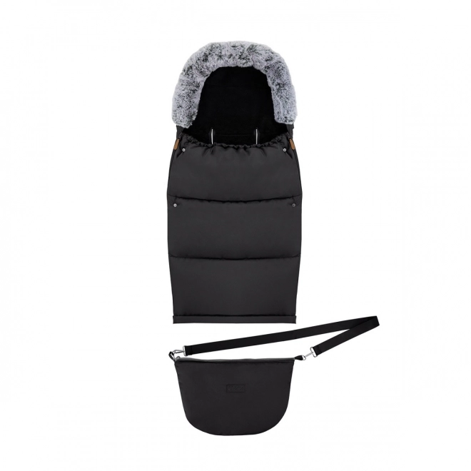 Schlafsack 2in1 Schwarz MoMi