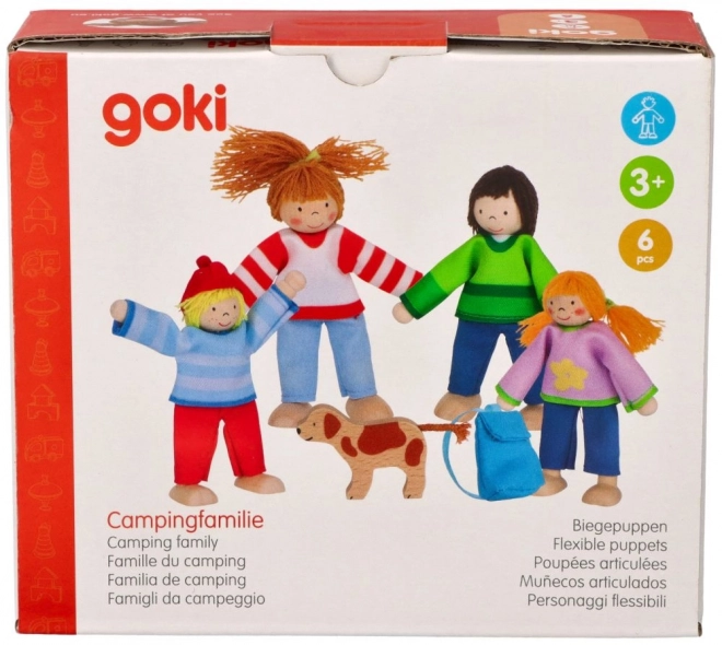 Goki Familientag Aus Holz - Puppen Set