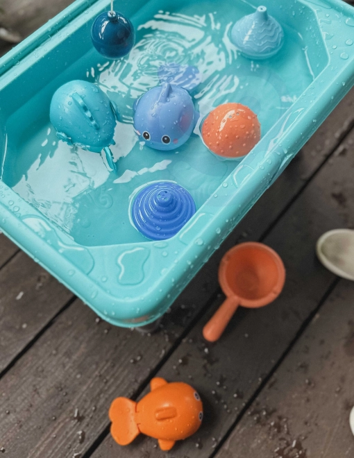 Wasserspielzeug Tisch 3 in 1 mit Angelspiel