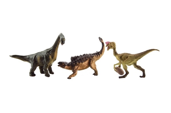 Dinosaurier-Set aus Kunststoff, 8-teilig