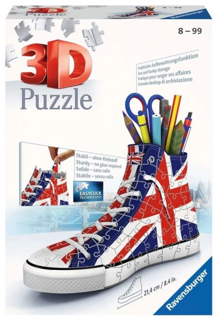 Ravensburger 3D Puzzle Sneaker mit Union Jack