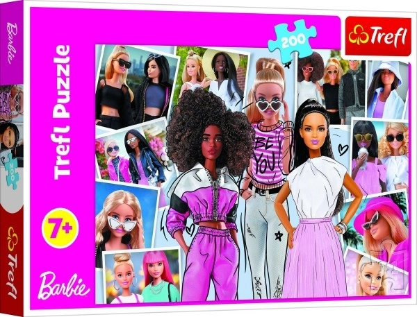 Puzzle 200 Teile in der Welt von Barbie