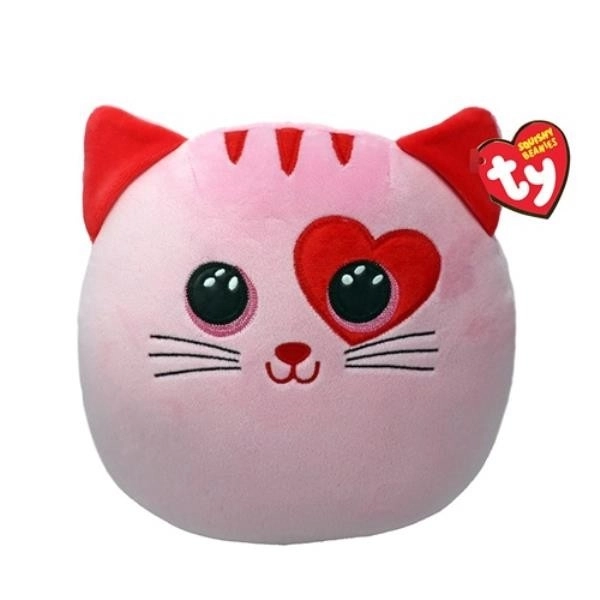 Rosa Squishy Katze Kuscheltier 22 cm