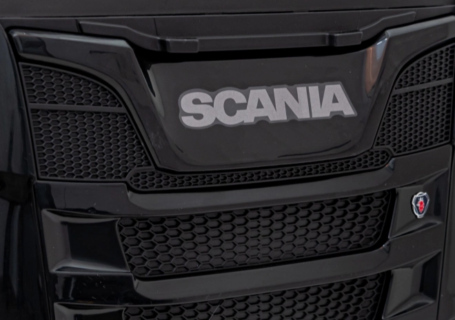 Kinderauto Scania R-Serie Schwarz