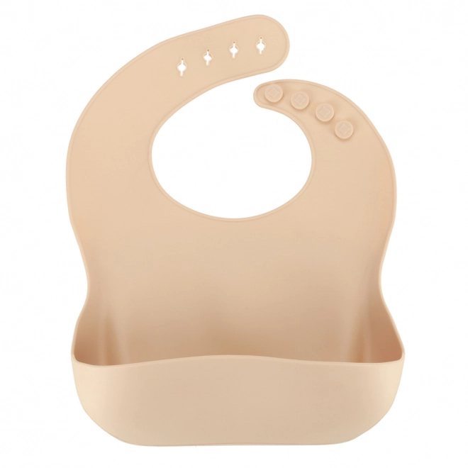 Silikongeschirr Set für Kinder Eule Beige