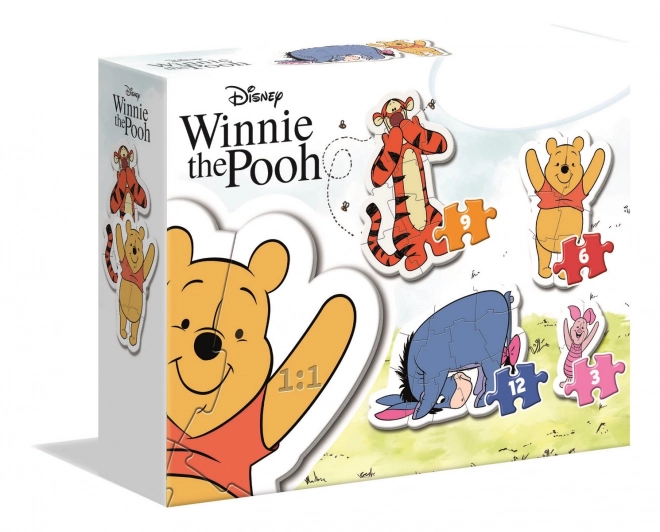 Mein erstes Puzzle WINNIE PUUH 4-in-1