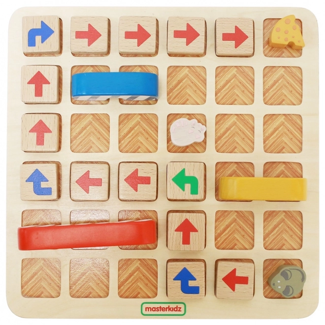 Masterkidz frühe Einführung in die Programmierung: Logikspiel - Finde den Weg zum Käse