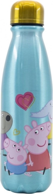 Aluminium Trinkflasche Peppa Pig 600 ml