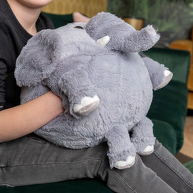 Cozy Noxxiez Elefant - Wärmendes Kuschelkissen 3-in-1