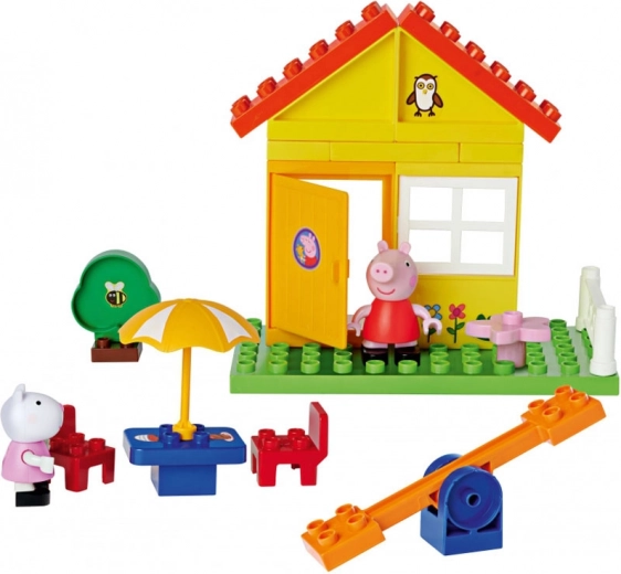 Häuschen mit Spielplatz für Geschichten aus Peppas Welt