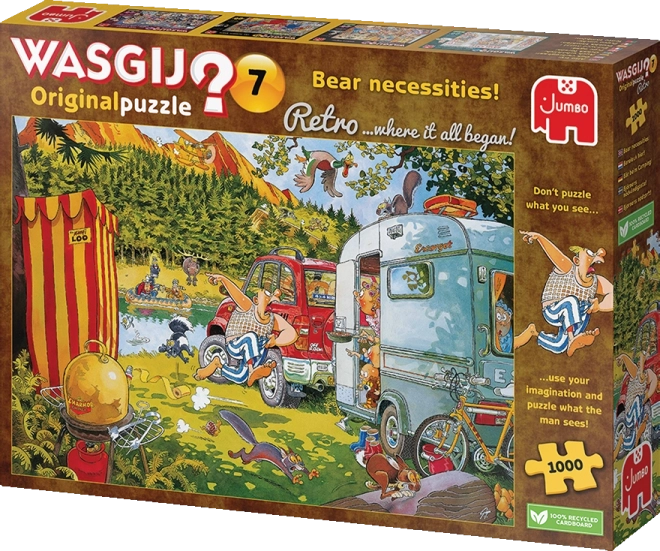 Wasgij Original Retro Puzzle 'Bärbedarfnisse' 1000 Teile