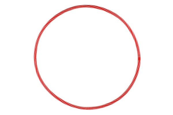 Hula-Hoop-Reifen Kunststoff 70cm Durchmesser