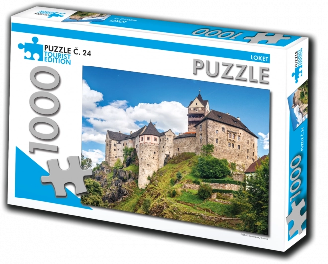 Puzzle Loket 1000 Teile Tourist Edition