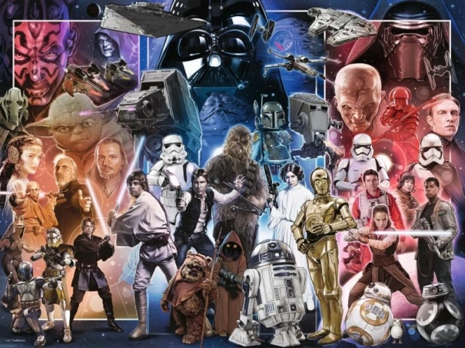 Star Wars Galaxie Puzzle 1500 Teile