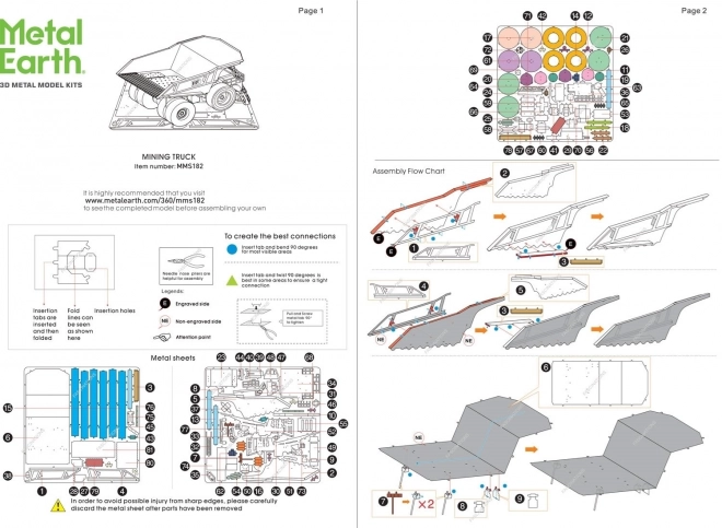 3D-Puzzle Bergbaulader