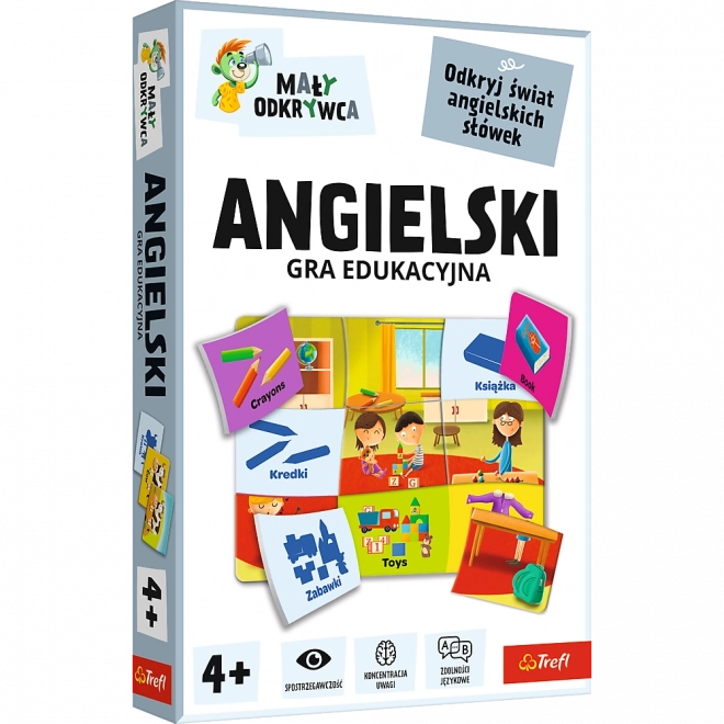 Kleiner Entdecker - Lernspiel Englisch Trefl