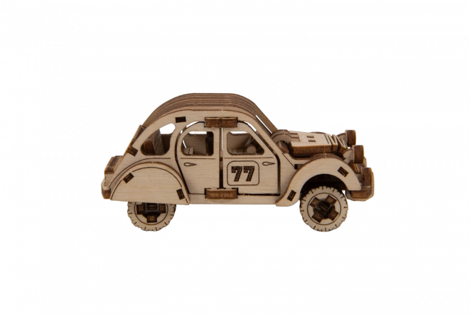 Holz-3D-Puzzle Rallyeauto Modell