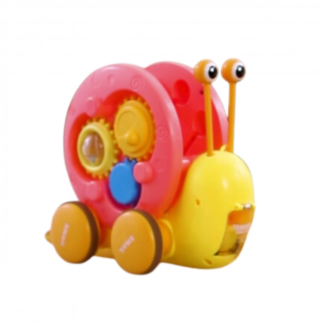Multifunktionales WOOPIE Spielzeug Schnecke mit Xylophon und Autoabschuss