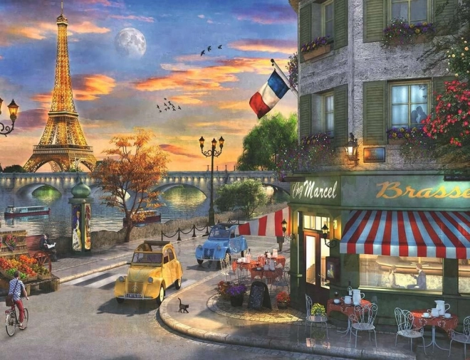 Ravensburger Puzzle Sonnenuntergang in Paris 2000 Teile