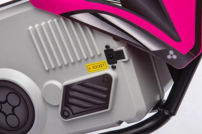 Akku Cross Motorrad für Kinder 36V in Rosa