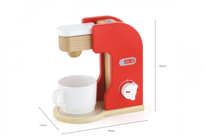 Holzspielzeug Kaffeemaschine