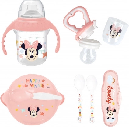 Kinder-Essset Mickey Mouse, 4-teilig