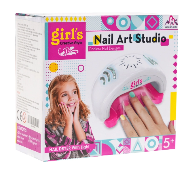 Nageltrockner mit realistischen Geräuschen