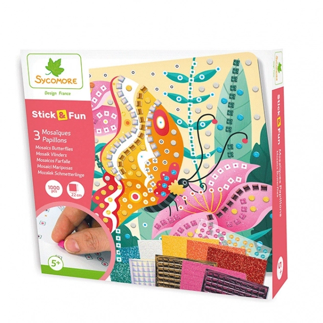 Stick & Fun - Mosaik Schmetterlinge