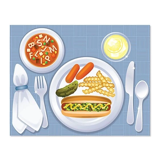 Sticker-Set Essen von Melissa & Doug