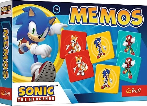 Memory-Spiel mit SONIC THE HEDGEHOG Bildern