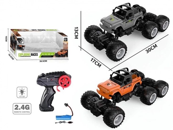 Ferngesteuertes Offroad-Fahrzeug 2,4 GHz USB-Ladung