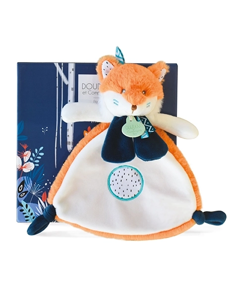 Doudou Kuschelset mit Plüschfuchs Tiwipi 23 cm