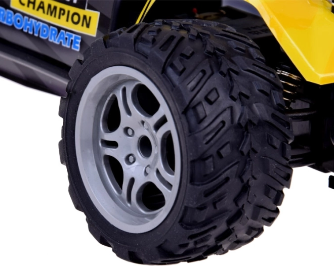 Weiche Gummireifen und starker Grip