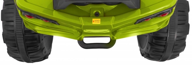 Quad ATV 2,4GHz mit Batterie für Kinder Grün + Fernbedienung + EVA Räder + Radio MP3 + Kostenloses Starten