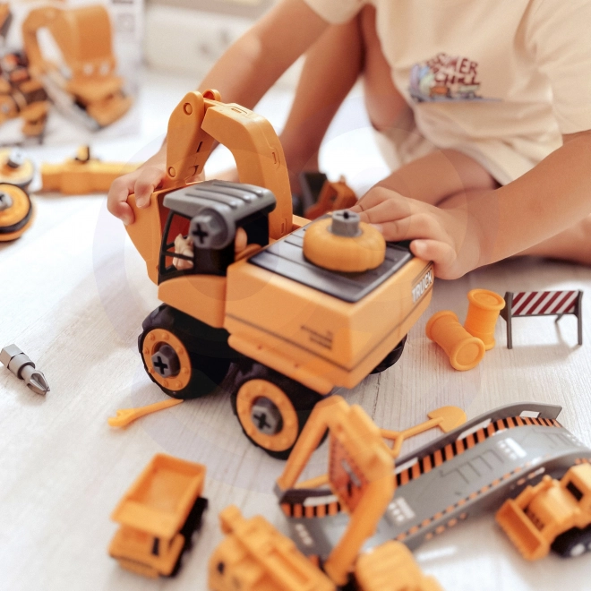 Mega Baustelle 5-in-1 Set zum Schrauben XXL