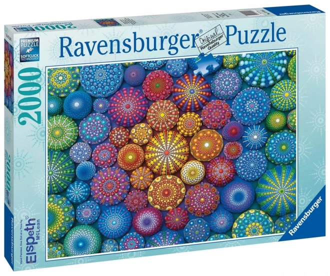 Ravensburger Puzzle Regenbogen Mandalas 2000 Teile