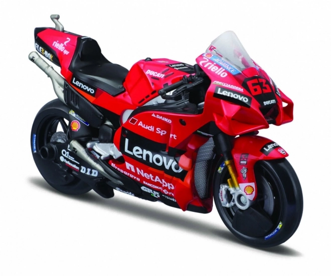 Maisto Motorrad Ducati Lenovo Team 2022 Modell