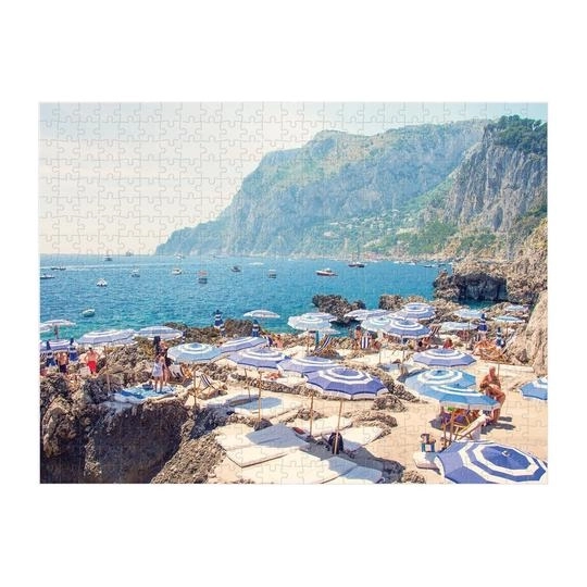 Galison Oboustranniges Puzzle Itálie von Gray Malin 500 Teile