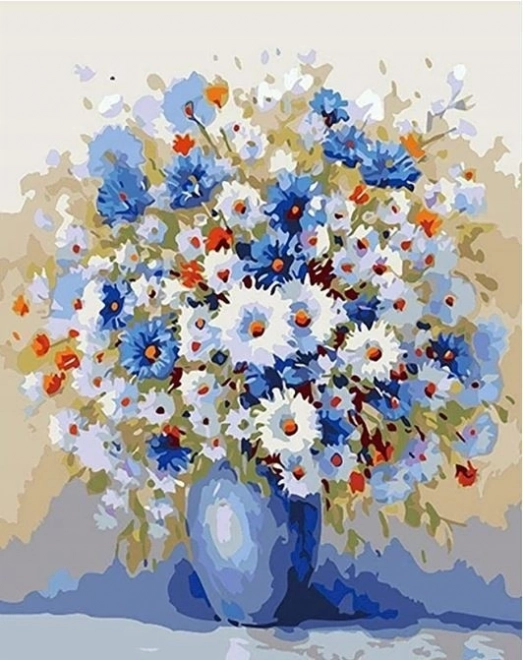 Diamant-Mosaik - Blumenstrauß