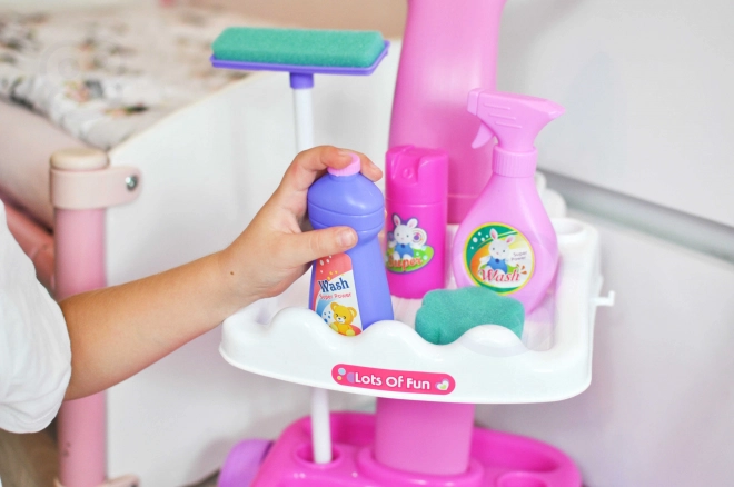 Woopie Reinigung Set mit Staubsauger und Zubehör