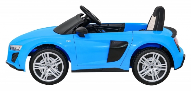 Audi R8 LIFT Batterieauto + Fernbedienung + EVA Räder + MP3 + LED – Blau