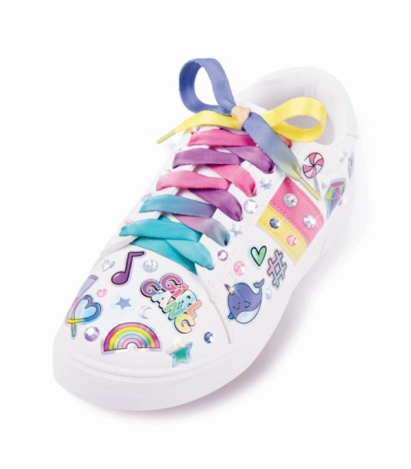 Dekorative Schuhsticker Rainbow Chic