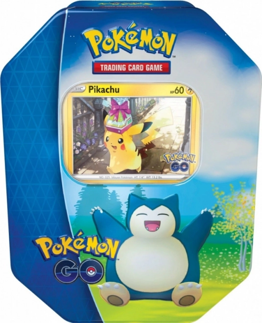 Karten Snorlax in Metallbox Pokémon Go