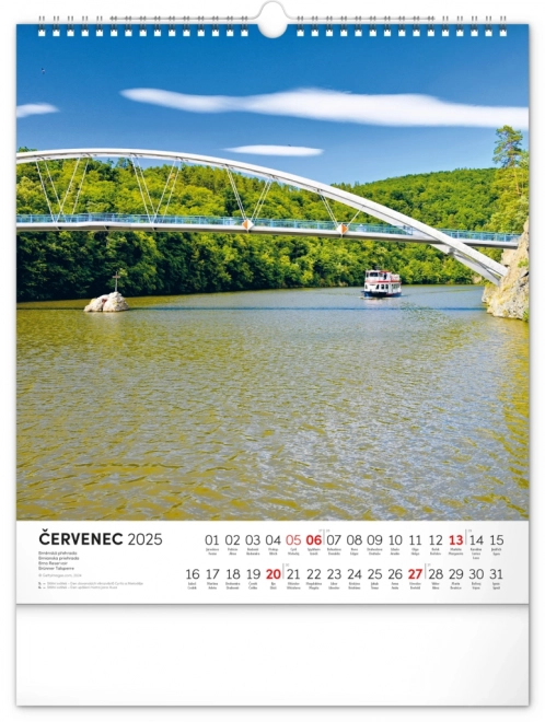 Notique Wandkalender Wasserreich 2025