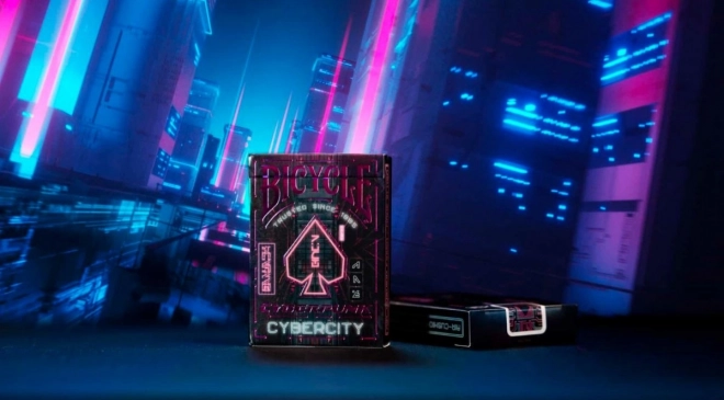 Bicycle Cyberpunk Cyber City Spielkarten